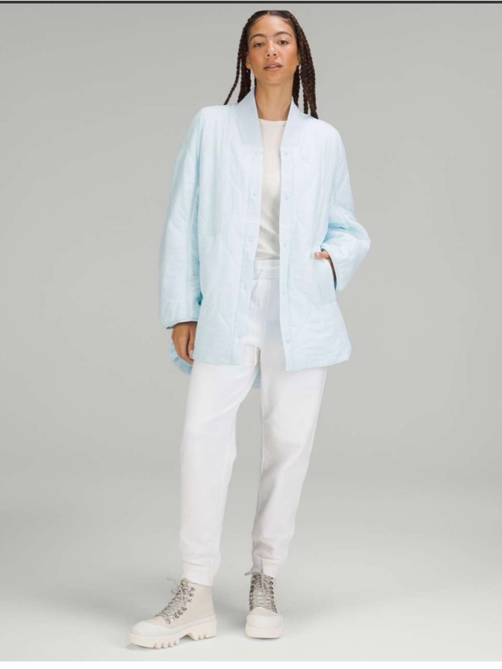 Lululemon Quilted Light Insulation Jacket
Powder Blue